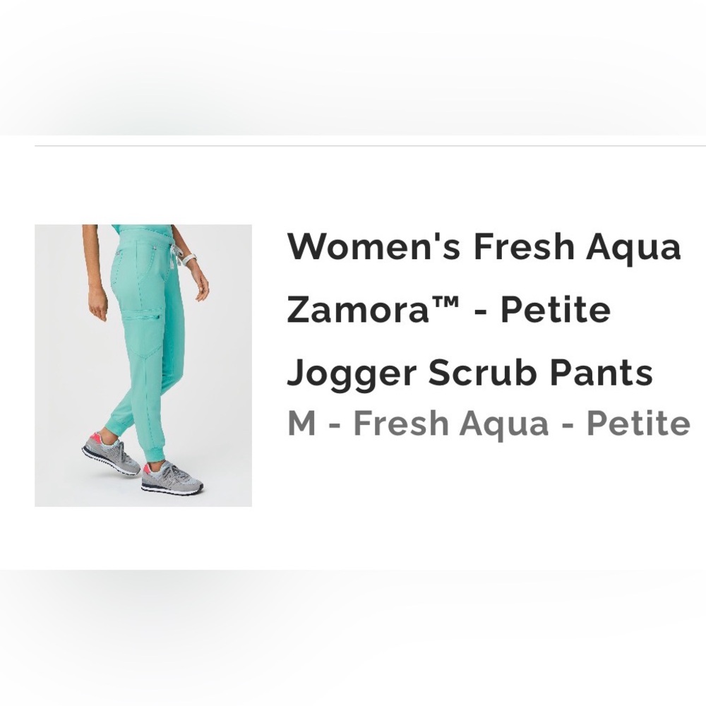 Figs Women's Aqua Zamora Jogger Pants